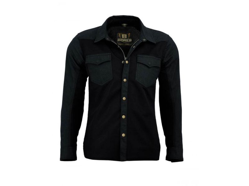Chemise Bores Driver Shirt Mesh (noir)