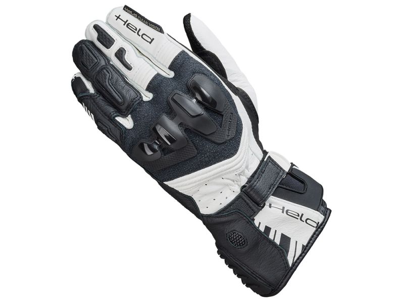 Held Evo-Thrux 3 Sport Motorradhandschuhe Damen (schwarz / weiß)-8