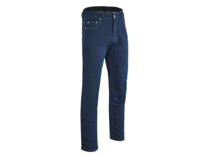 Bores Singles Jeans moto hommes (bleu)