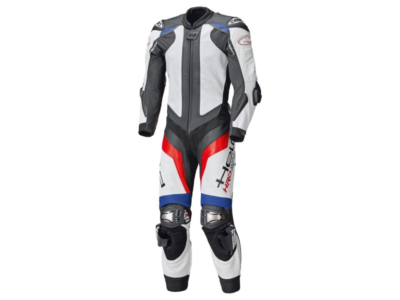 Held Race-Evo II Motorradlederkombi 1tlg. (Weiß/Schwarz/Rot/Blau)