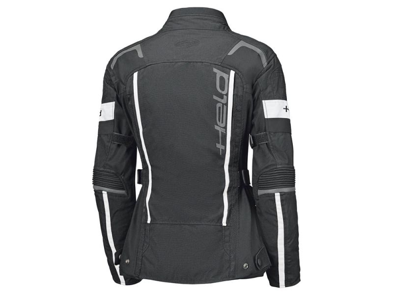 Veste de moto Held 4 Touring II pour femme (noir / blanc)