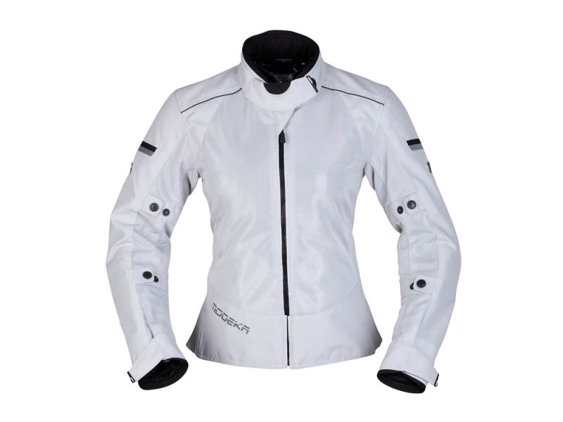 Modeka Veo Air blouson de moto femme (gris clair)