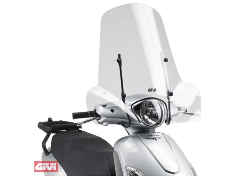 GIVI Pare-brise Airstar Piaggio Liberty 50 / 125 / 150 / 200 (2002-2008) FLY 50 / 125 / 150 (2004-)