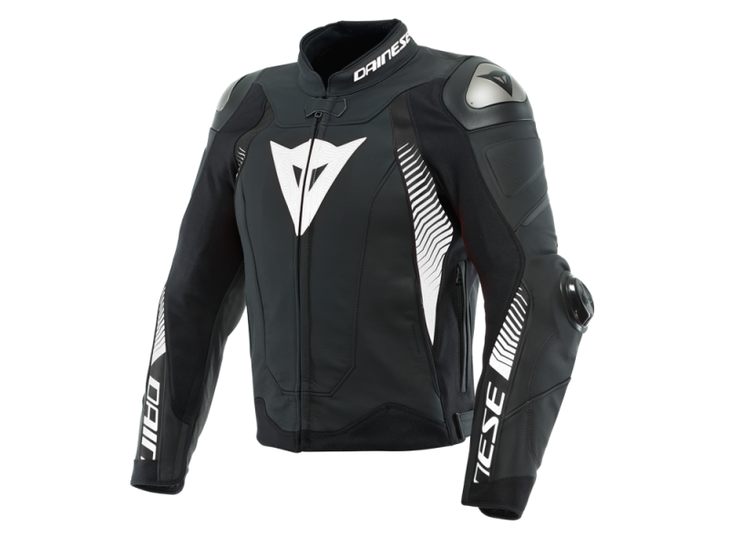 Dainese Super Speed 4 Motorrad Kombijacke Herren (schwarz/weiß)