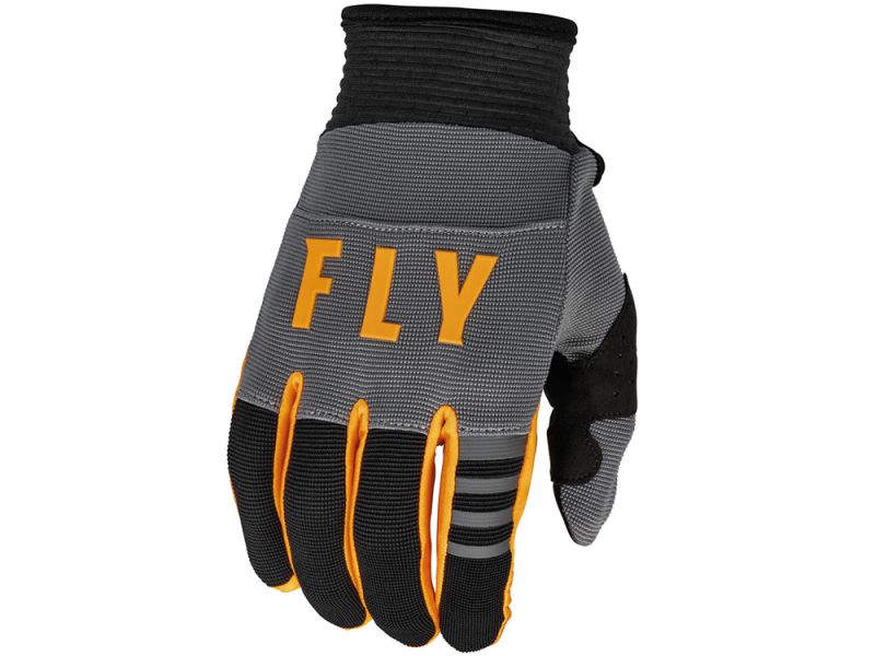 FLY Racing F-16 Cross Handschuhe (dunkelgrau / schwarz / orange)