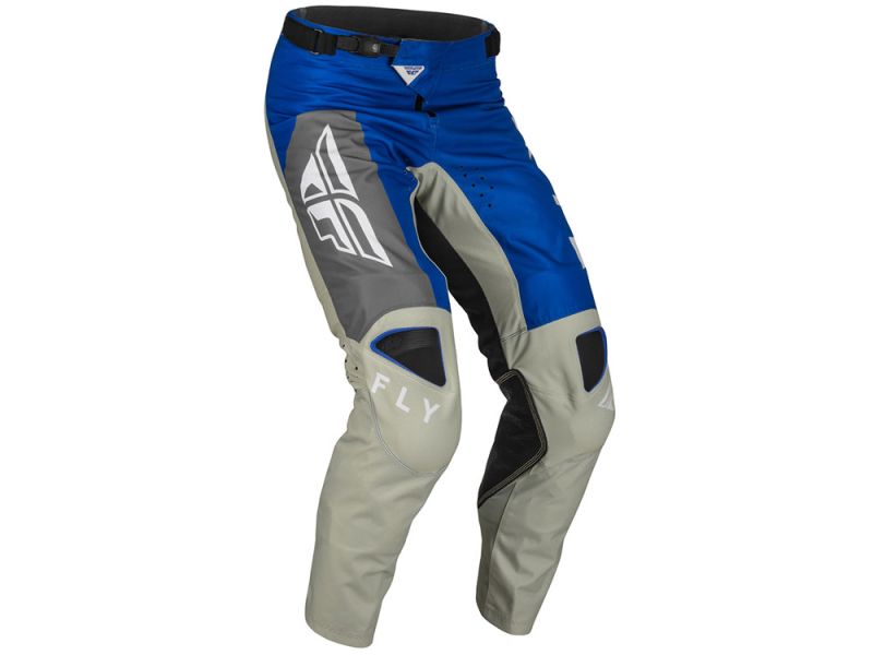 FLY Racing Kinetic Jet Cross Motorradhose (blau / grau / weiß)