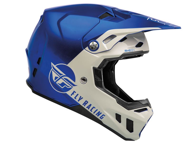 FLY Racing Formula CC Crosshelm (blau / grau)