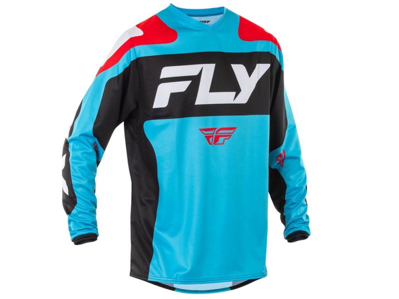 FLY Racing F-16 Cross Jersey (cyan / schwarz / weiß)