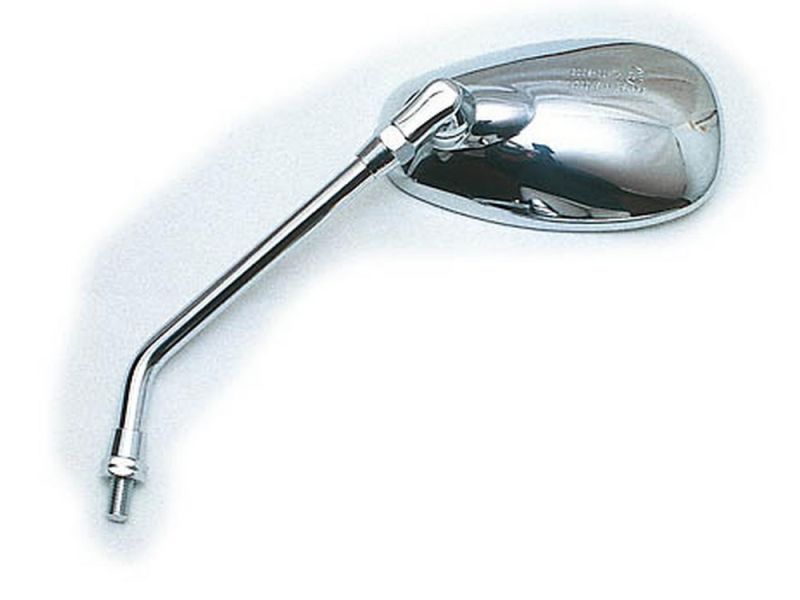 P&W Miroir chromé Naked Bike 10mm (filetage à droite)