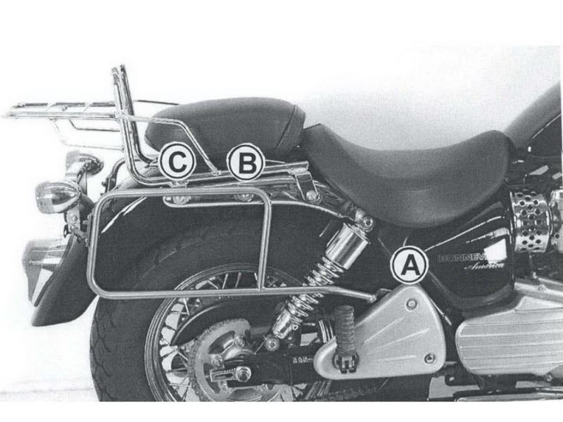 Hepco & Becker Porte-sacoches Triumph Bonneville America / Speedmaster (2002-2010)