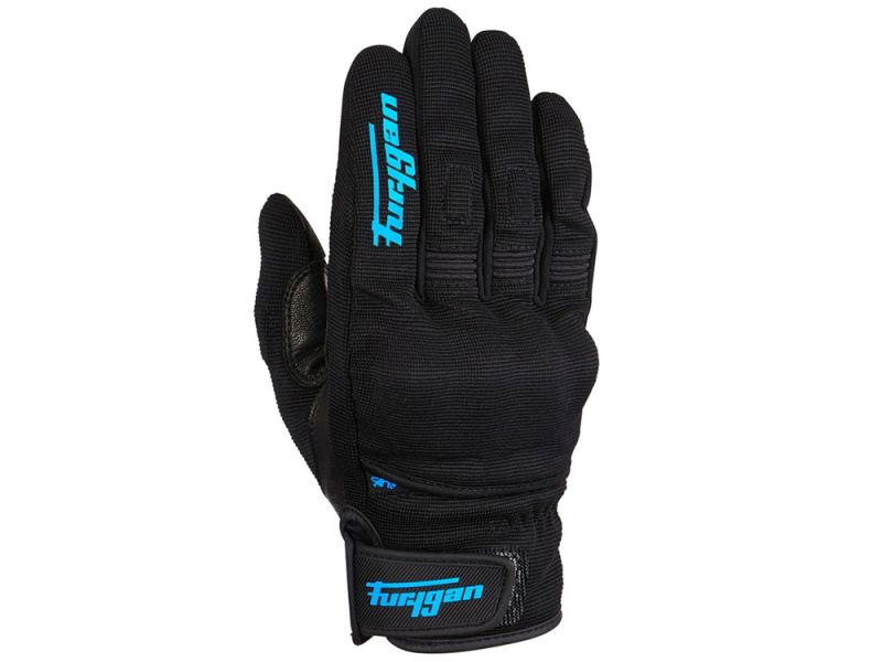 Furygan Jet D3O Motorradhandschuhe Damen (schwarz / türkis)