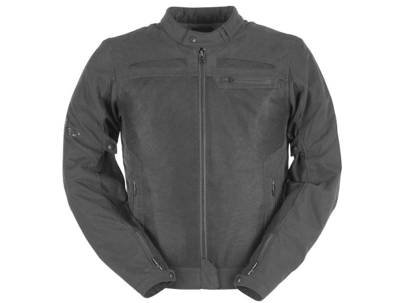 Furygan TX Furyo belüftete Motorradjacke (schwarz)