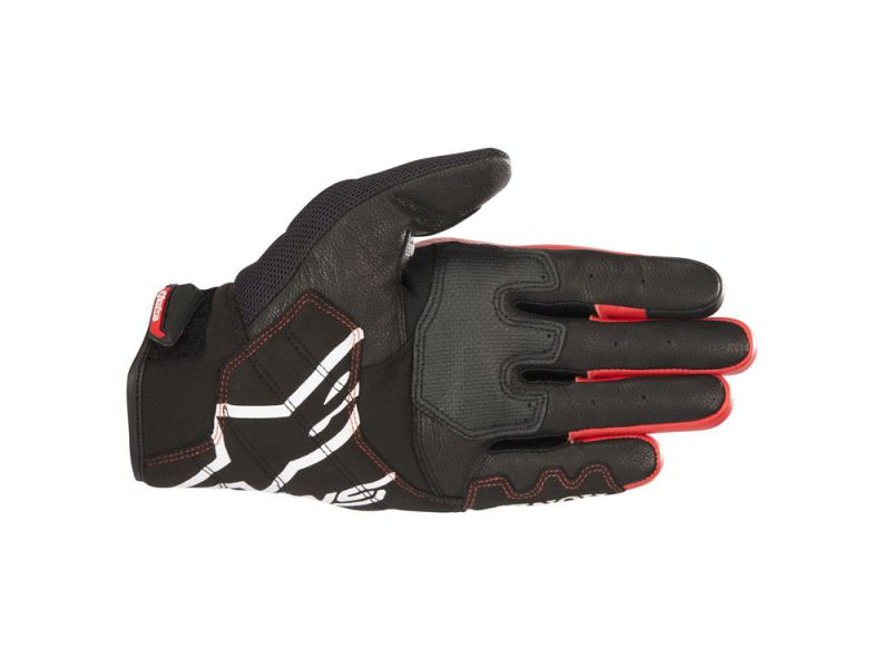 Alpinestars Honda SMX-2 Air Carbon V2 Gants de moto pour hommes (noir / rouge)