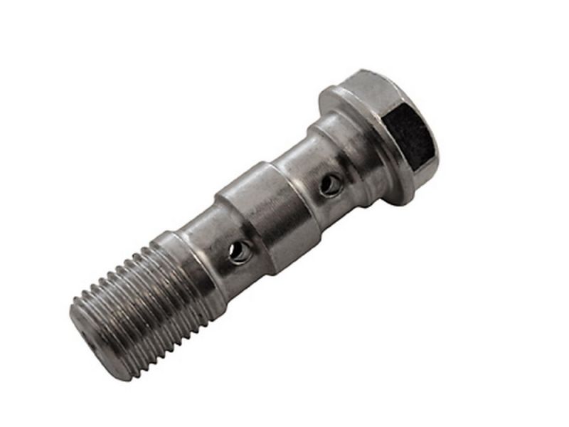 Braking Vis creuse double (10x1) pour conduite flexible en acier