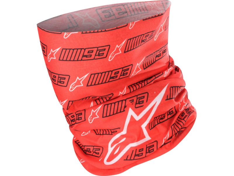 Alpinestars MM93 Neck Tube Halstuch (Rot/Schwarz/Weiß)