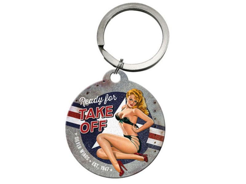 Nostalgic-Arts Porte-clefs Nose-Arts Ready for Take Off