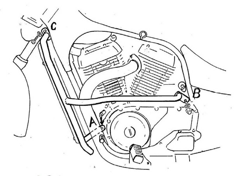 Hepco & Becker Pare-chocs Suzuki VS 750 / 800 GL / GLP