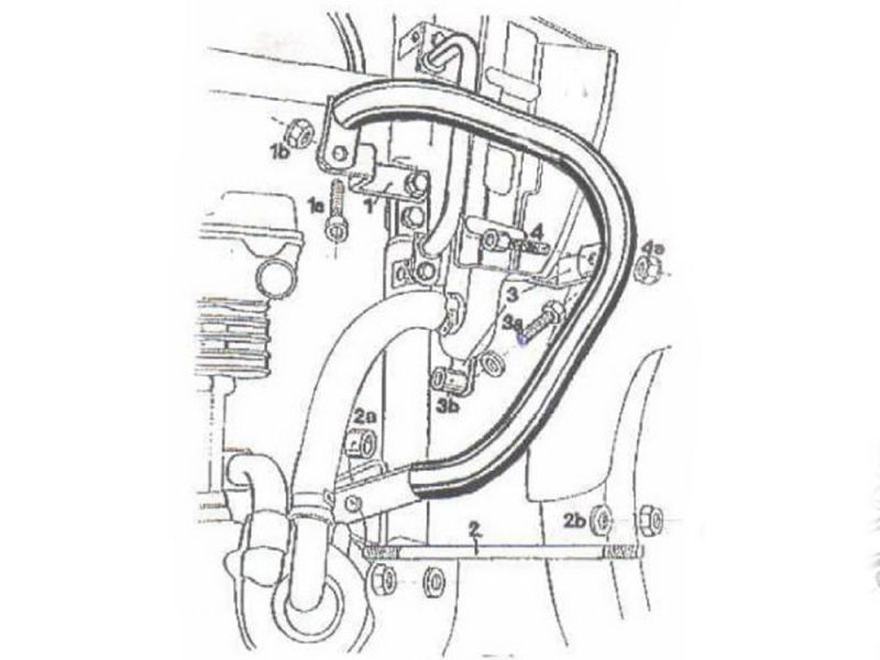 Hepco & Becker Pare-chocs Kawasaki KLE 500 (1991-2007)