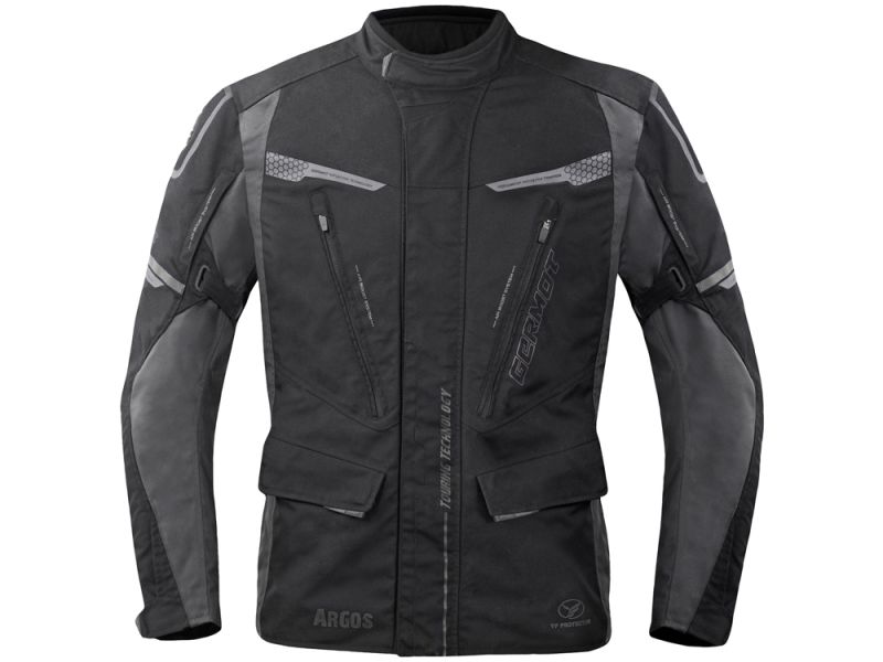Veste de moto Germot Argos (noir / anthracite)