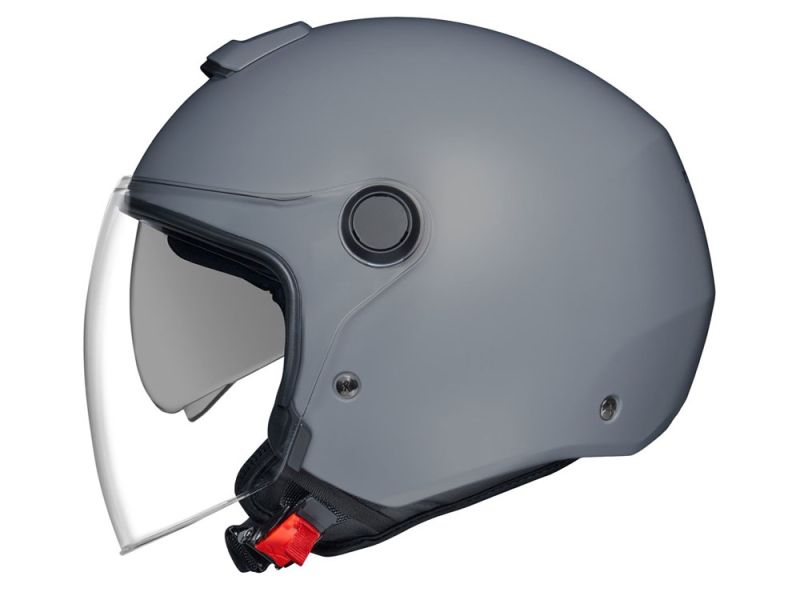 Nexx Y.10 Plain Nardo Motorrad Jethelm mit Visier (grau)