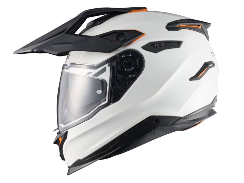 Nexx Y.Travl Plain Motorrad Endurohelm (weiß)