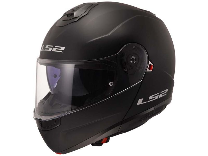 LS2 FF908 Strobe ll Solid (Schwarzmatt)