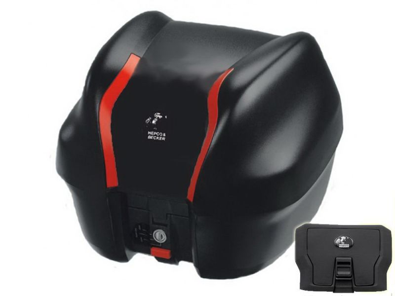 Hepco & Becker Journey TC 30 Topcase y compris plaque d'adaptation
