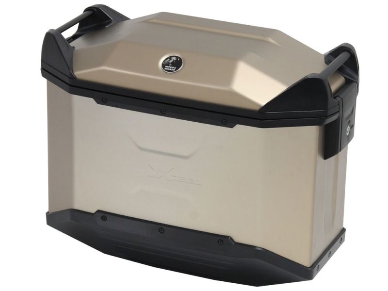 Hepco & Becker XCEED 38 valise latérale moto (titane / droite)