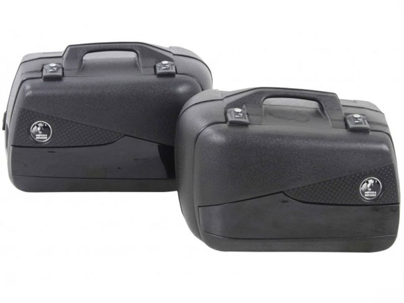 Hepco & Becker Junior Flash 40 kit de coffre latéral moto (noir)