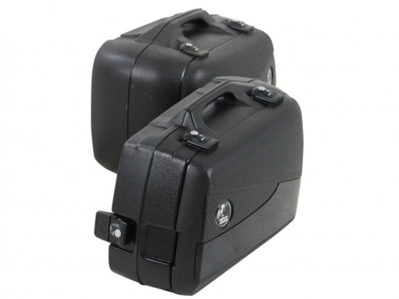 Hepco & Becker Junior Flash 40 / 30 Kit de coffre latéral moto (noir)
