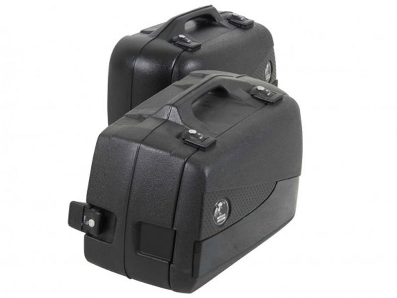 Hepco & Becker Junior Flash 30 / 40 Kit de coffre latéral moto (noir)