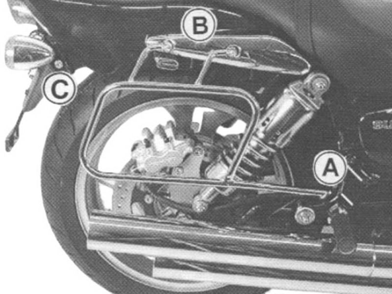 Hepco & Becker Porte-sacoches Suzuki M 1600 Intruder / VZ 1600 Marauder