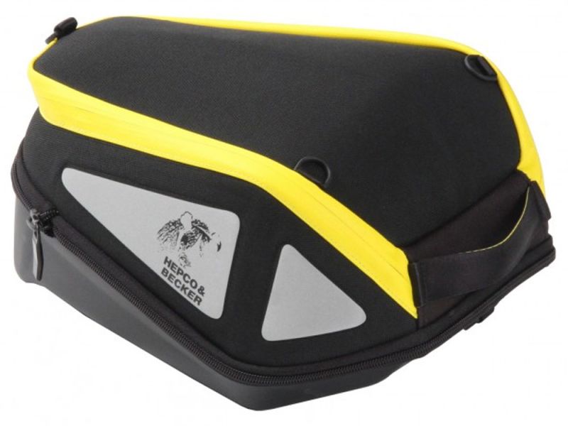 Hepco & Becker Royster Lock-It Sacoche de réservoir (noir / jaune)