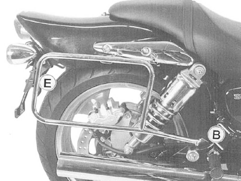 Hepco & Becker Porte-bagages Suzuki M 1600 Intruder / VZ 1600 Marauder