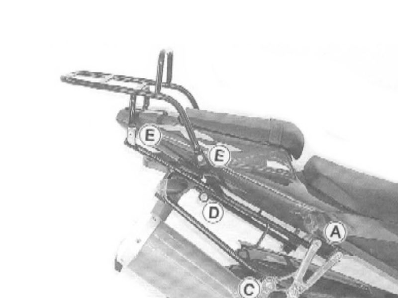 Hepco & Becker Porte-bagages Yamaha YZF-R1 (2002-)