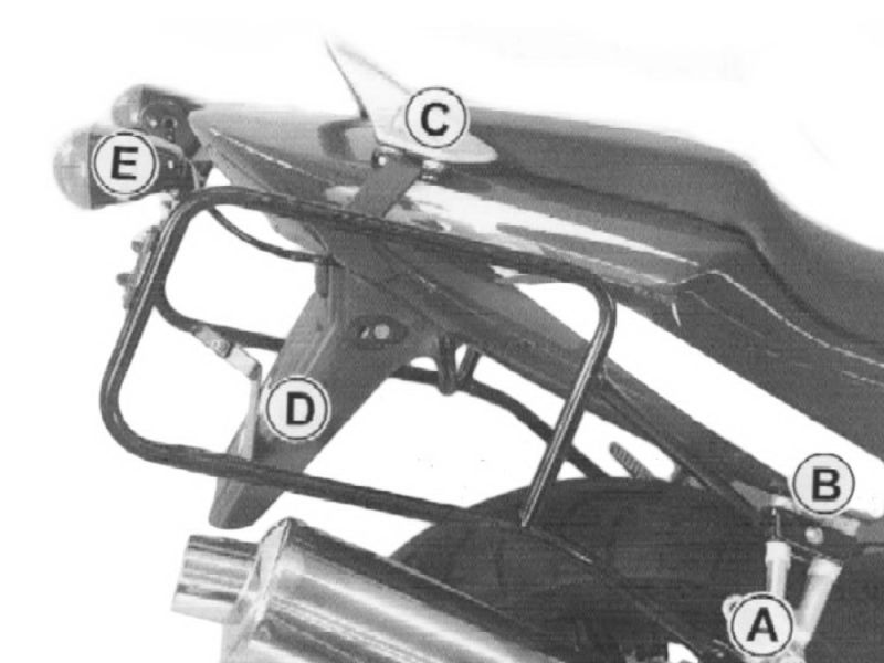 Hepco & Becker Porte-bagages Honda CBR 600 F (1999-2007)