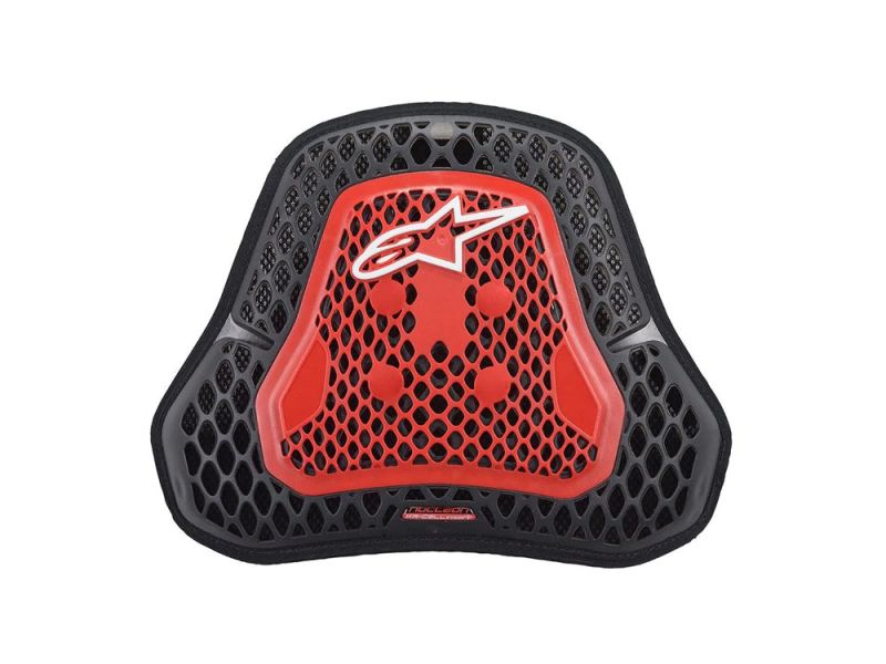 Alpinestars Nucleon KR-CELL CiR Protecteur de Poitrine Unisexe (Noir/Rouge)