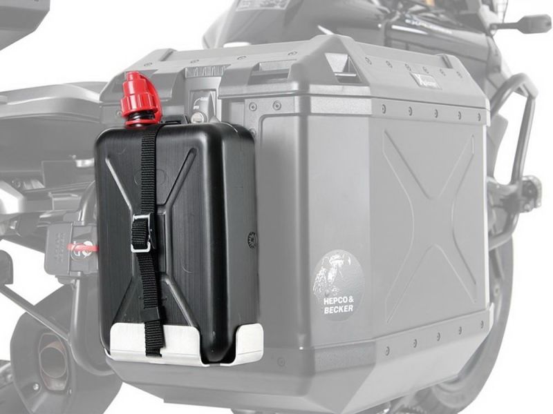 Hepco & Becker Bidon de 2 litres avec support