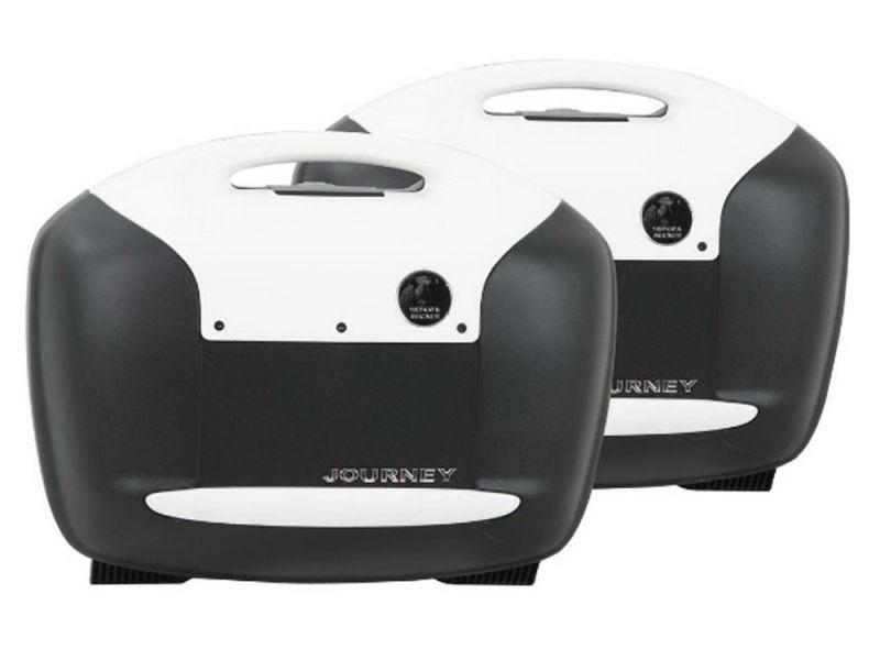 Hepco & Becker Journey 42 (édition blanche) Kit de valises latérales moto