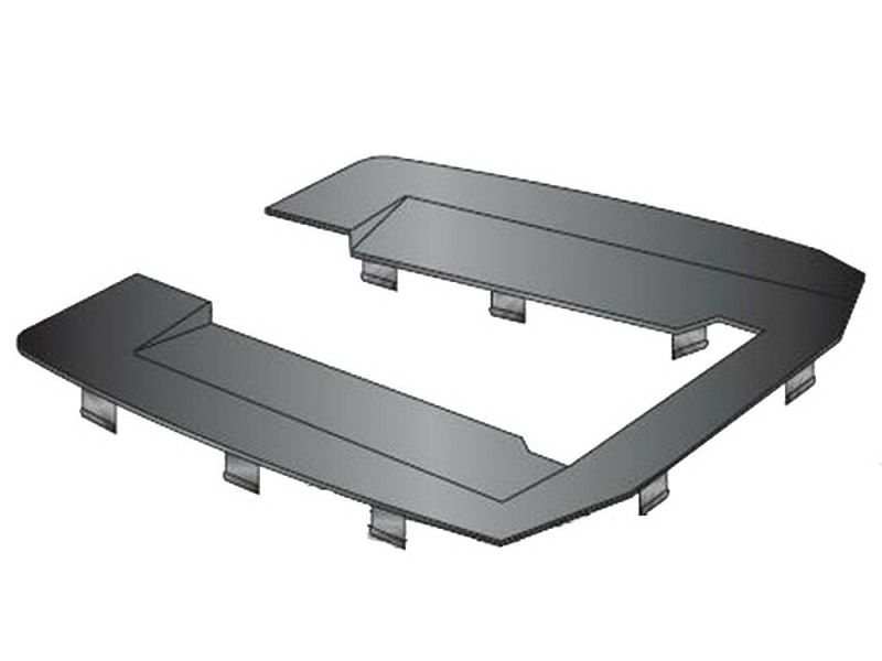 Hepco & Becker Plaque de protection en plastique pour Alu Rack