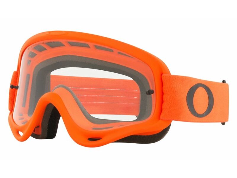 Lunettes de protection moto Oakley O-Frame (transparent | orange)