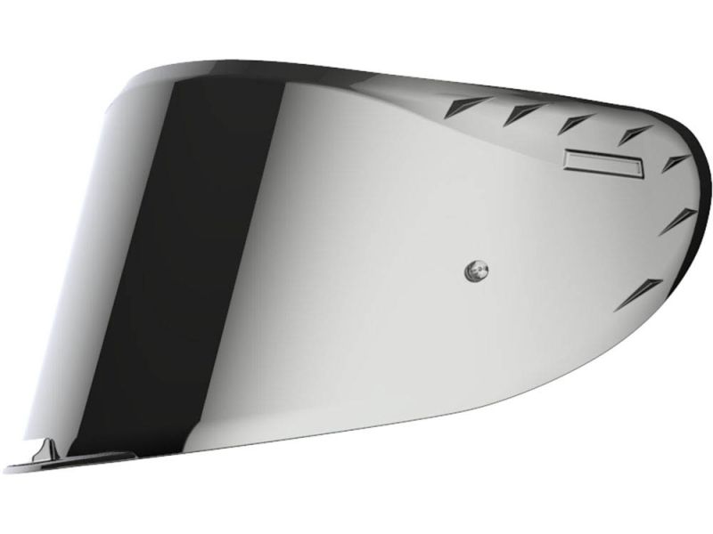 LS2 FF327 Challenger Visor Unisexe (Argent Miroitant)