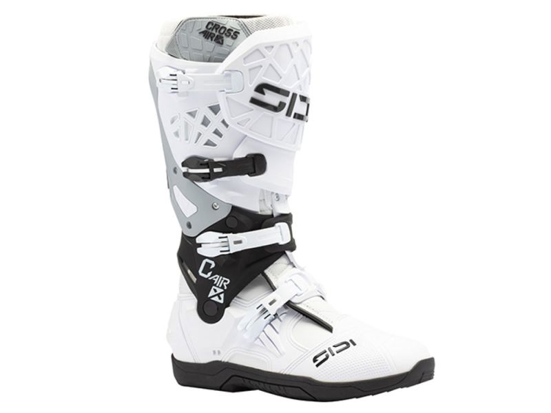 Sidi Crossair X Motorradstiefel (weiß / schwarz)
