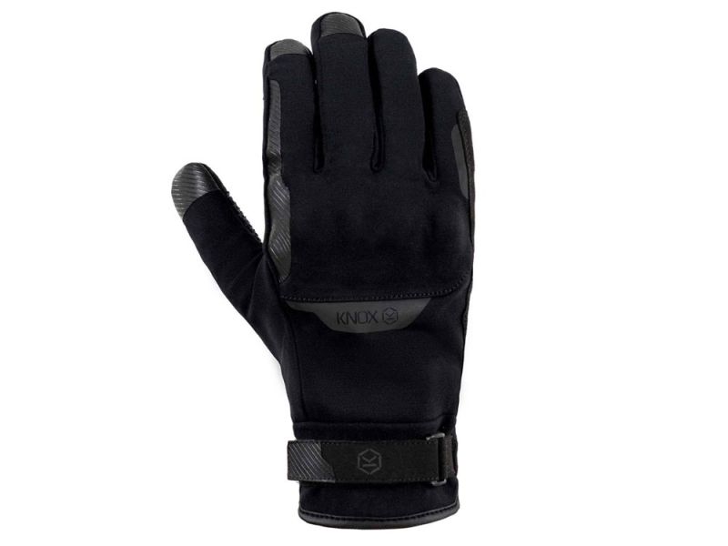 KnoxAction Pro WaterProof Motorradhandschuhe (schwarz)