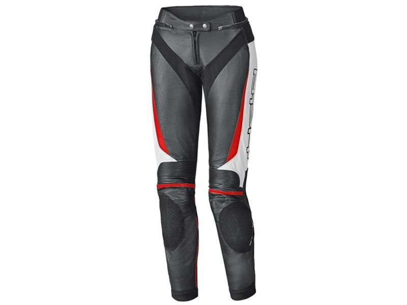 Held Lane II Pantalon moto femme (noir / blanc / rouge)