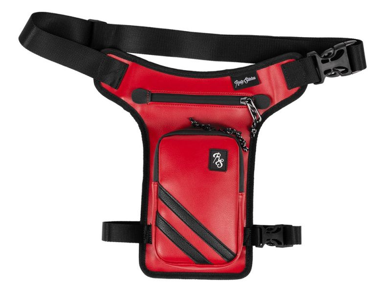 Rusty Stitches Gordon Beintasche (3 Liter | rot)