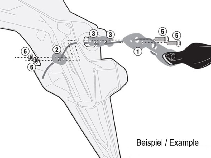 GIVI Indicator Conversion Kit Ducati Scrambler 400 (2016-)