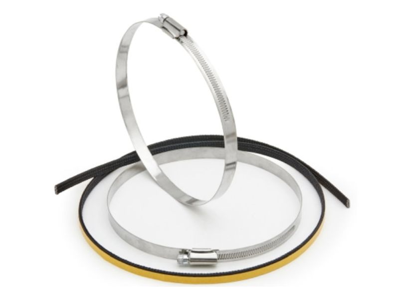 GIVI S290 Kit de bandes en acier inoxydable (pour diamètre 140-160mm)