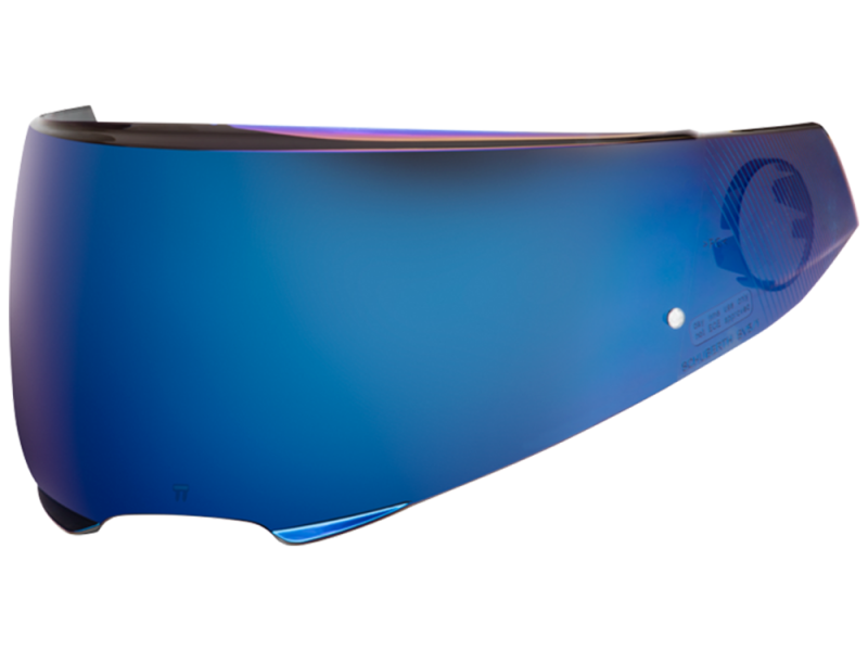 Schuberth visière pour C4 / C4 Pro / C4 Pro Carbon / C4 Basic (petit | SV5 / 1 | bleu | miroité)