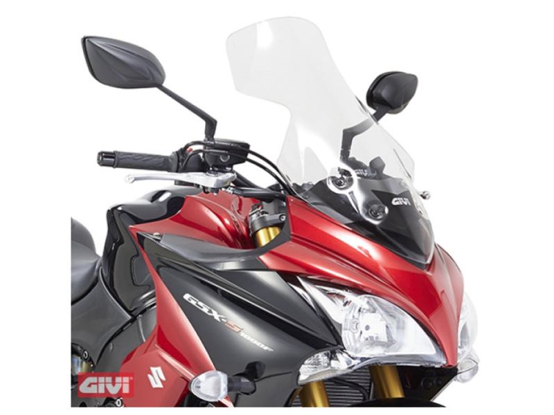 GIVI Pare-brise spoiler avec support Suzuki GSX 1000 F (2015- / transparent)